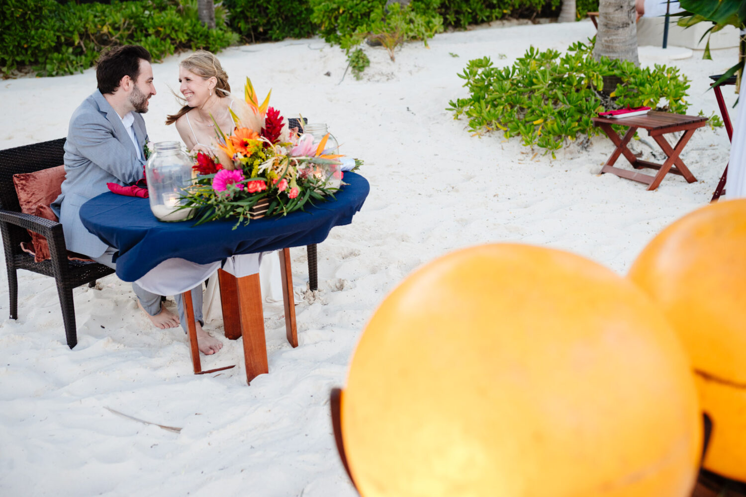 Romantic Elopement at The Beach Tulum
