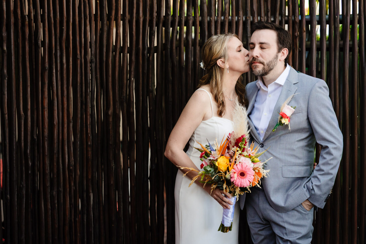 Romantic Elopement at The Beach Tulum