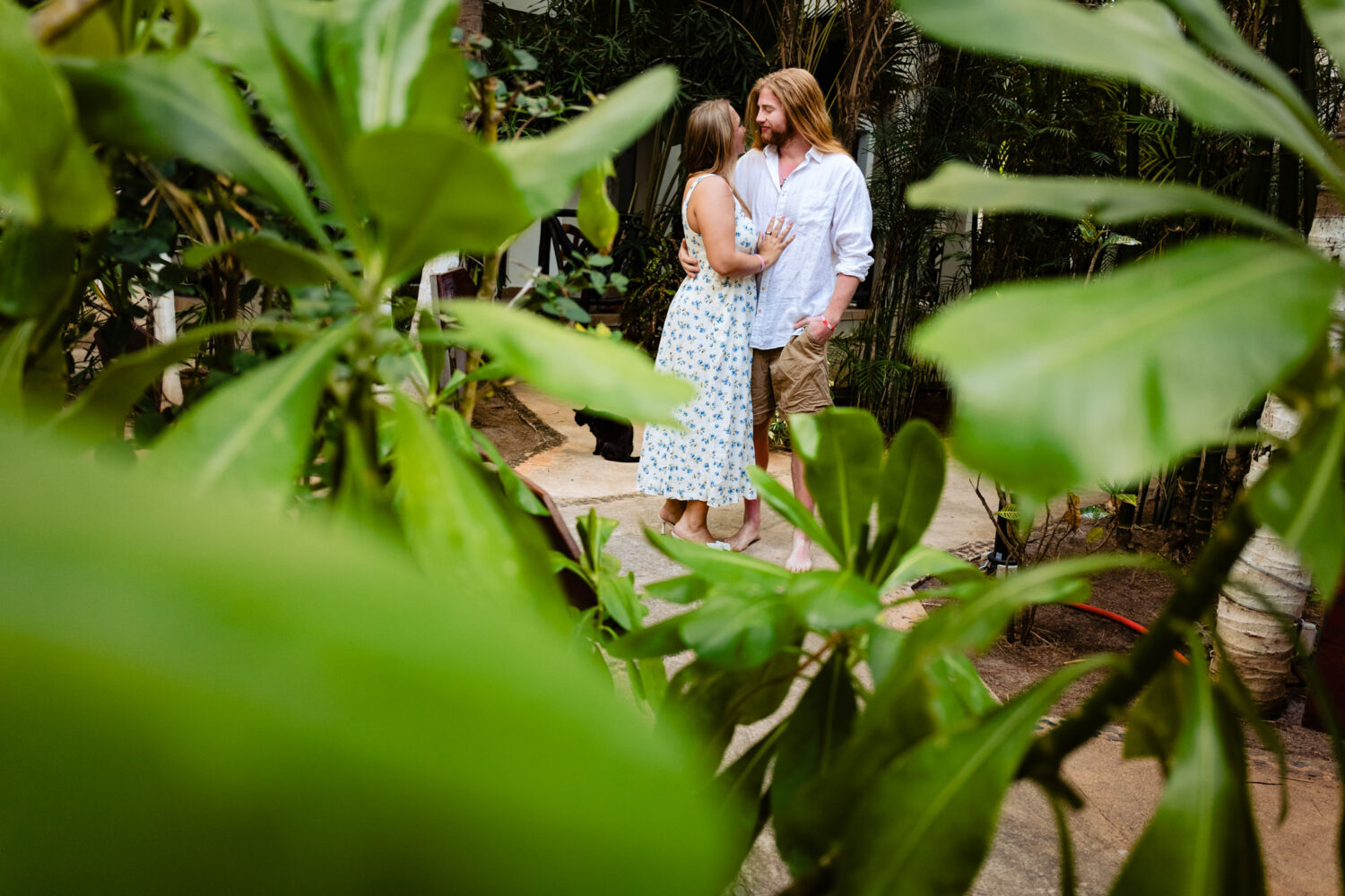 Creative portraits in Isla Mujeres 