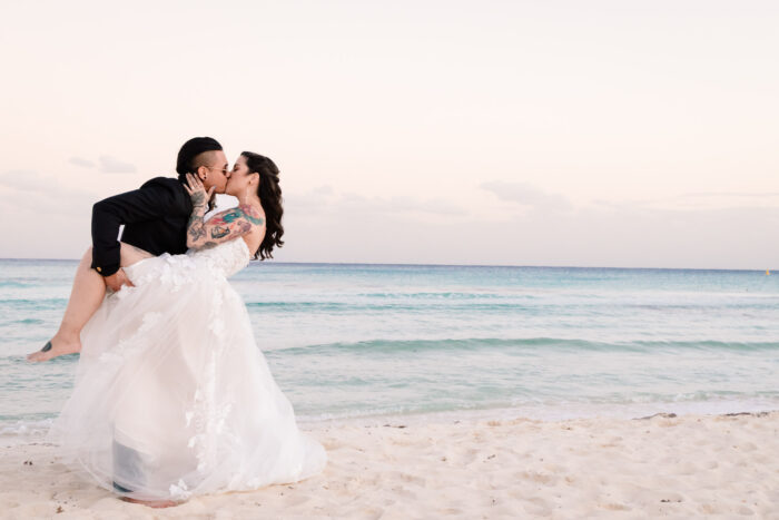 Sandos Playacar Wedding in Playa del Carmen | Cassandra & Aaron
