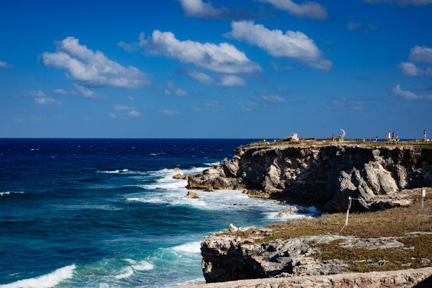 a postal card from Punta Sur Isla mujeres 