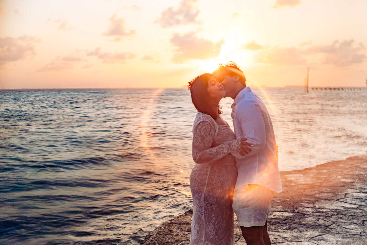 golden hour pictures Isla Mujeres 