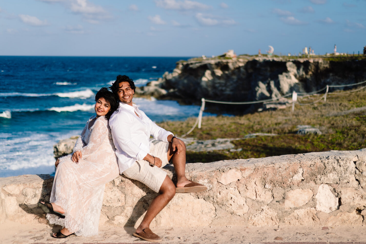 Elvis Aceff proposal  photographer in isla mujeres