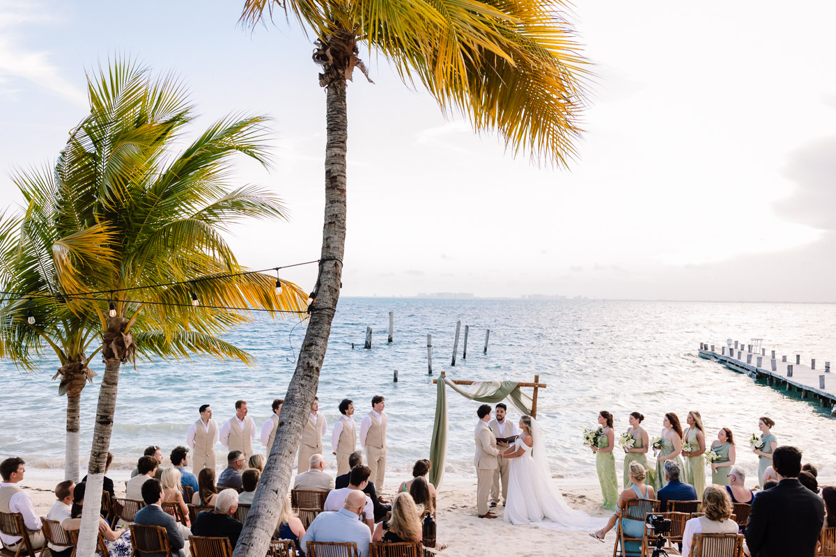 Isla Mujeres Beach Wedding