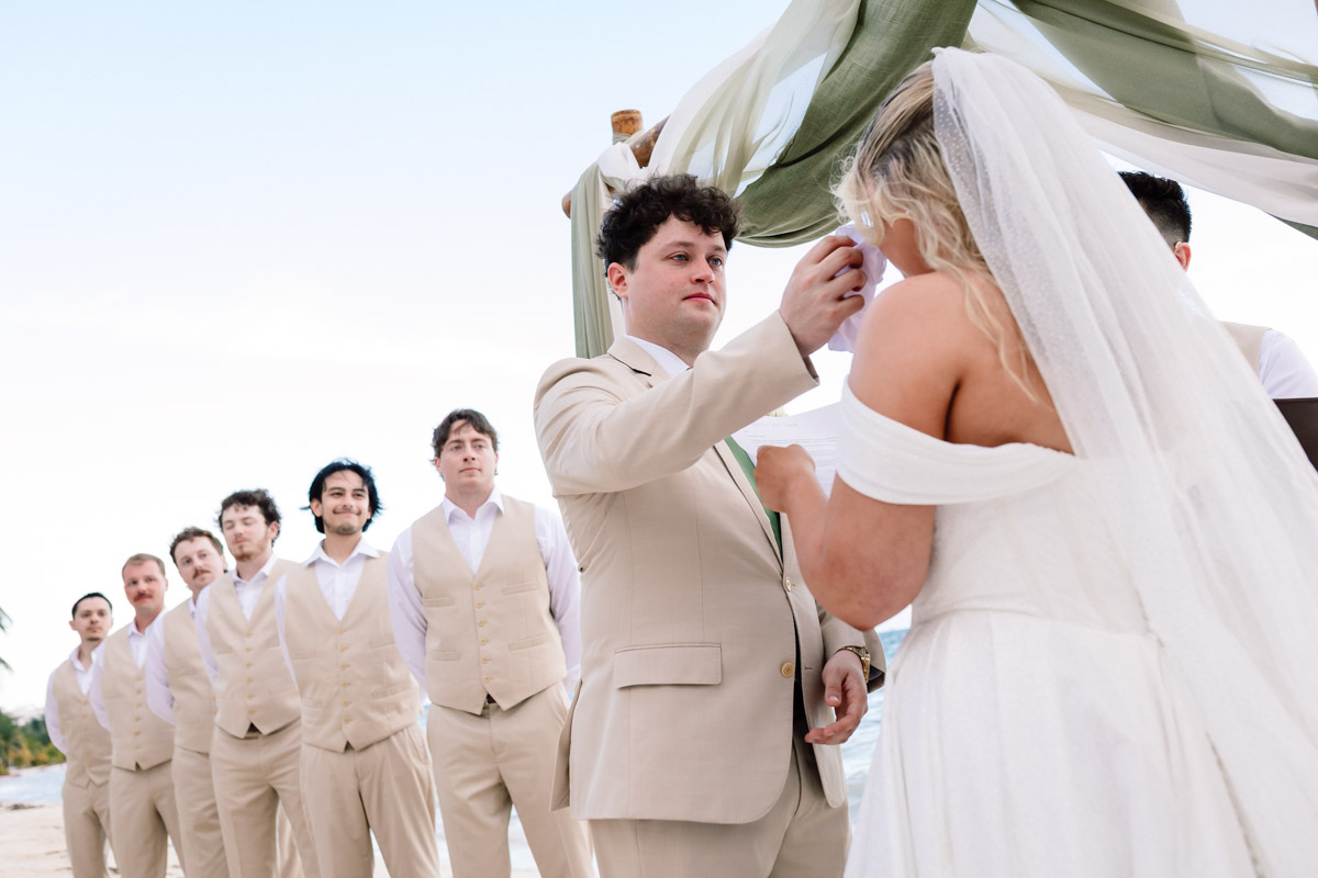 Isla Mujeres Beach Wedding Photographer Services 