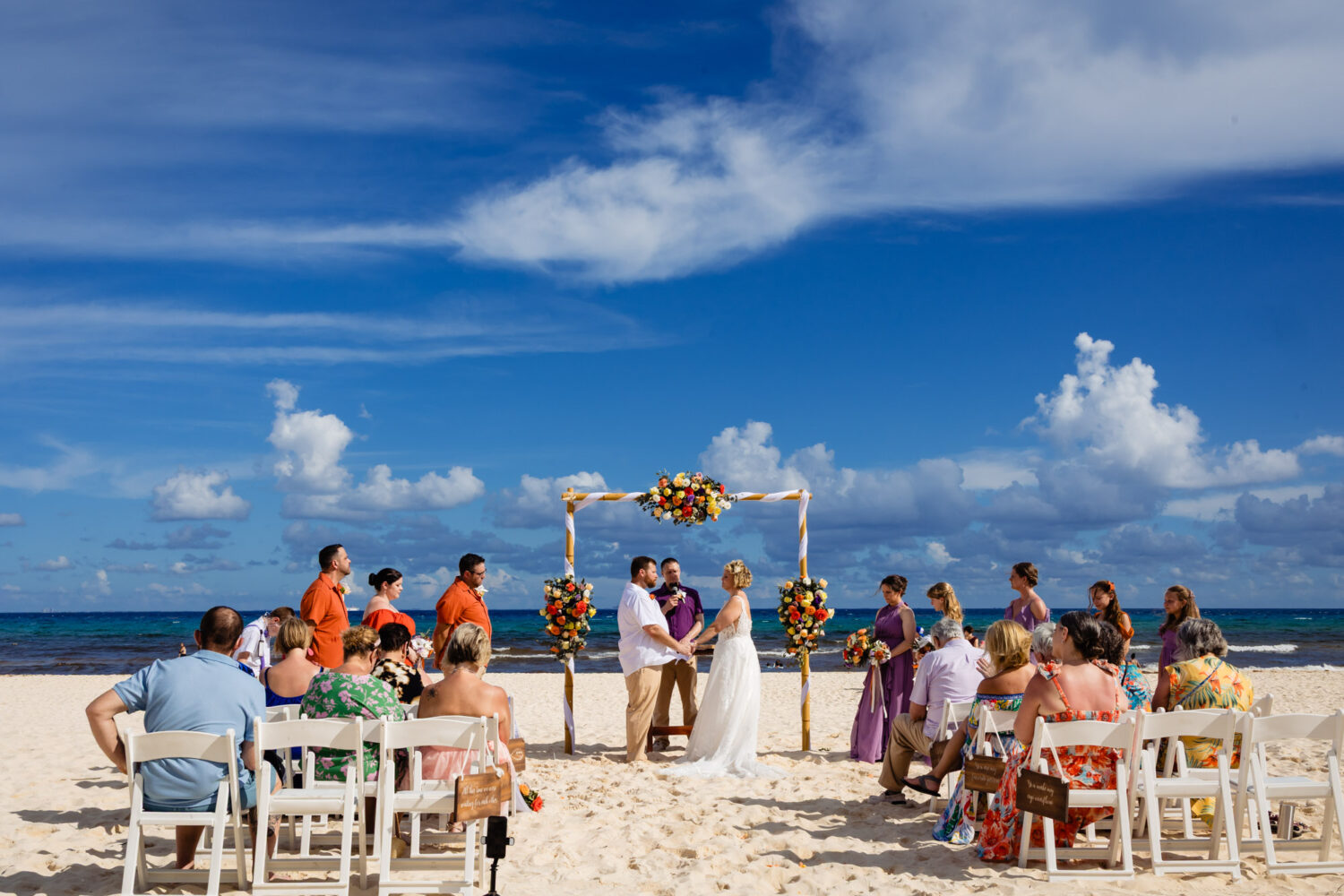 Destination Wedding at Sandos Playacar