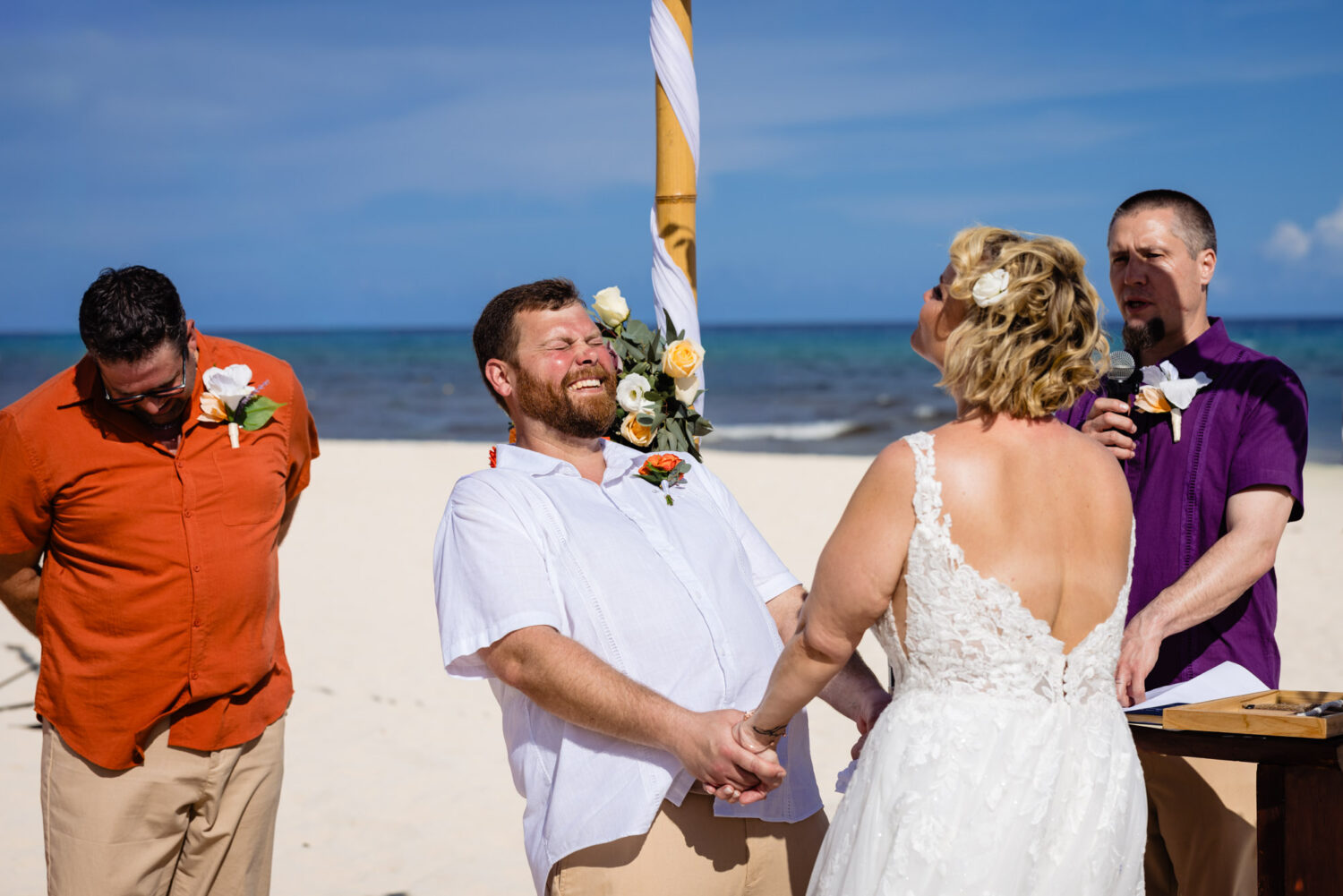 Destination Wedding at Sandos Playacar