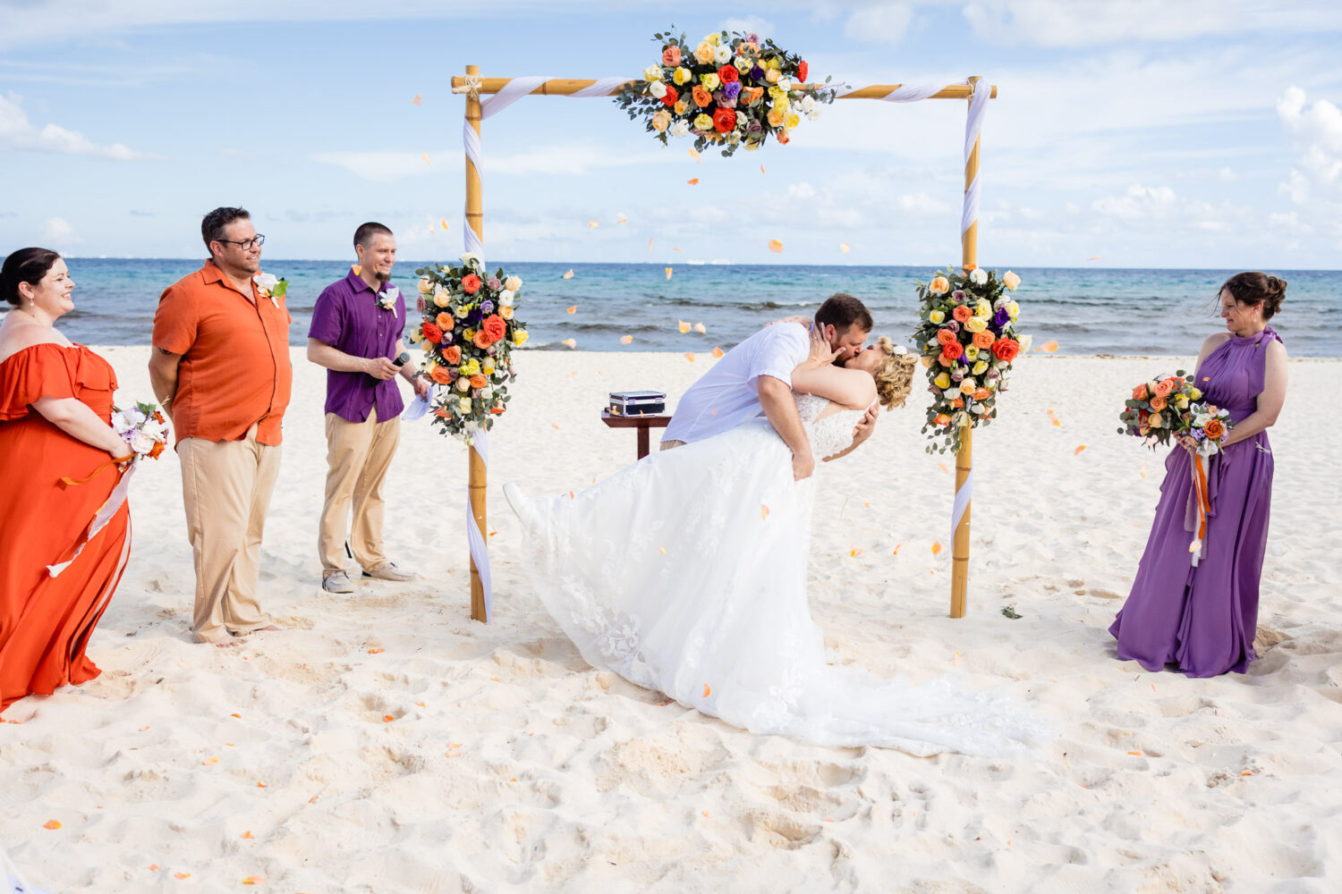 Destination Wedding at Sandos Playacar