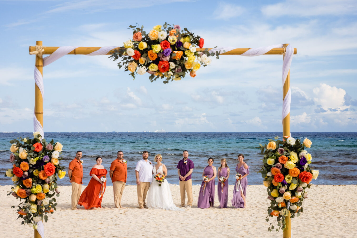 Destination Wedding at Sandos Playacar